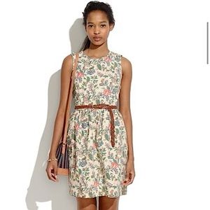 Madewell Garden Vine Mini Dress